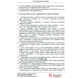 Darba aizsardzības instrukciju pamata komplekts